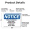Signmission Forklift Operators Must Wear Seatbelts And, 10 in W x Rectangle, Aluminum OS-2PACK-NS-A-710-L-12889 - alternate 8